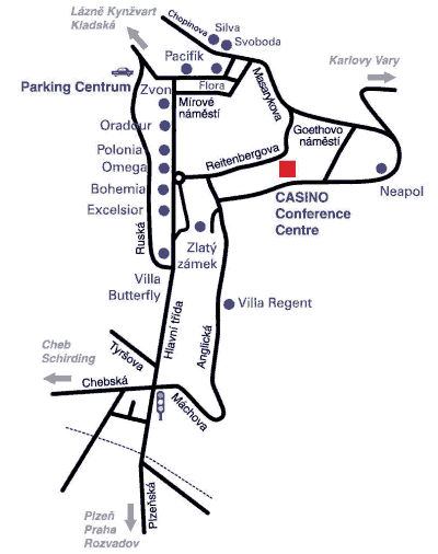 Map of hotels of Marinsk Lzn